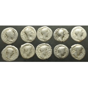 Cesarstwo Rzymskie, Zestaw denarów (10 egz)