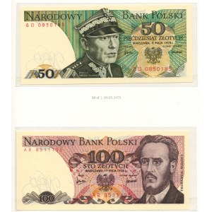 III RP, Polskie banknoty obiegowe z lat 1975-1996