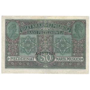 Generalne Gubernatorstwo, 50 marek polskich 1916 - Jenerał