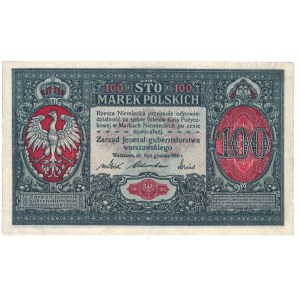 Generalne Gubernatorstwo, 100 marek polskich 1916 - Jenerał