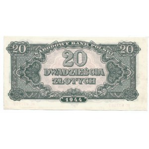 PRL, 20 złotych 1944 - OWE