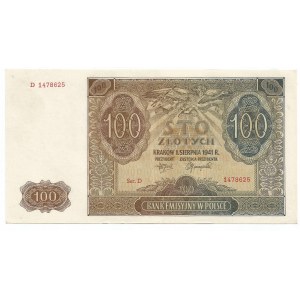 Generalne Gubernatorstwo, 100 złotych 1941