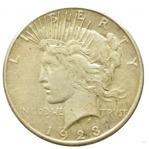 USA, Peace dollar 1923
