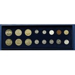 PRL, Kolekcja monet w pudełkach numizmatycznych (111 egz)