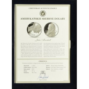 Skarbnica narodowa, Zestaw medali Amerykańskie Srebrne Dolary - srebro