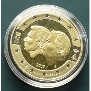 Belgia, 2 euro 2005 - Unia Gospodarcza
