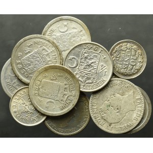 Indie holenderskie, Zestaw monet (12 egz)