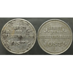 Ober-Ost, Zestaw 3 kopiejki 1916 A i J