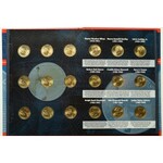 USA, Komplet monet 1 dolar - Prezydenci (44 egz)