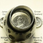 USA, Set mini-coin Presidential w etui z lupą
