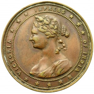 British India, Medal for the jubilee of 50 years of reign Queen Victoria