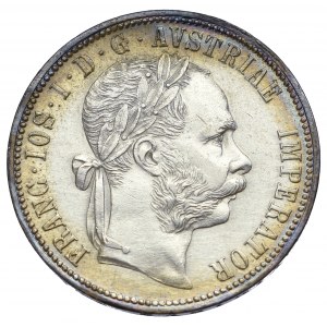 Austria, Franz Joseph, 1 florin 1886