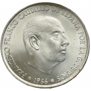 Hiszpania, 100 ptas 1966
