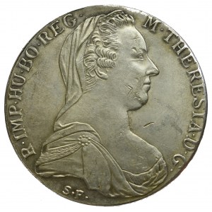 Austro-Węgry, Maria Teresa, Talar 1780 - nowe bicie efektowny duch
