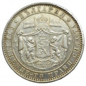 Bulgaria, 5 leva 1885