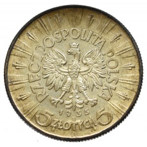 II Rzeczpospolita, 5 złotych 1935 Piłsudski