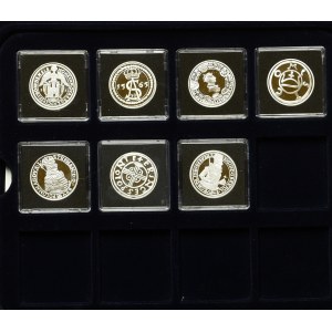 Set of medals Most important Polish silver coins - silver