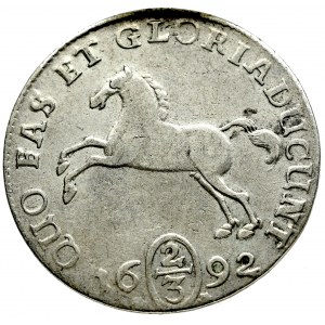 Germany, Braunschweig-Calenberg-Hannover, 2/3 thaler 1692