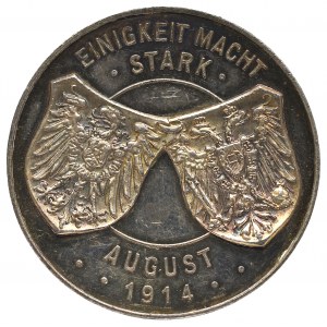 Medaille der Allianz von Österreich und Preußen im Ersten Weltkrieg 1914