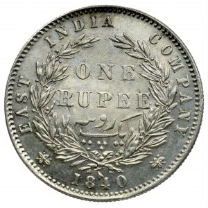 Indie, 1 Rupia, 1840