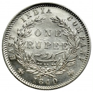 Indie, 1 Rupia, 1840