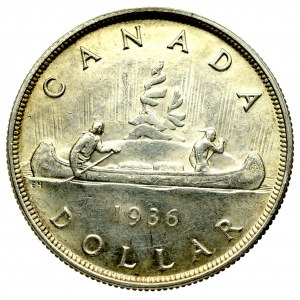 Kanada, 1 dolar 1936