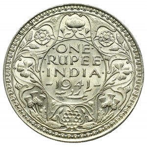 Indie, 1 rupia 1941