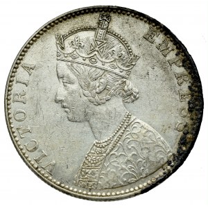 Indie, 1 rupia 1892