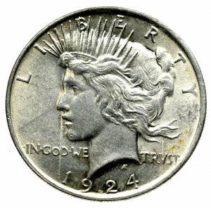 USA, 1 Peace dolar 1924