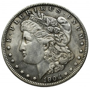 USA, Morgan dollar 1904
