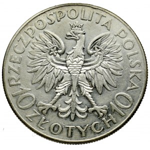 II Rzeczpospolita, 10 złotych 1933 Traugutt