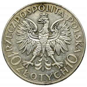 II Rzeczpospolita, 10 złotych 1933 Traugutt