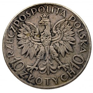 II Rzeczpospolita, 10 złotych 1933 Sobieski