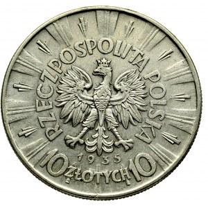 II Republic of Poland, 10 zloty 1935 Pilsudski