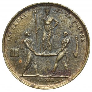 Francja, Napoleon I, Medal - późniejsza odbitka(?)