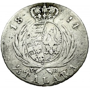 Duchy of Warsaw, 1/3 thaler 1814