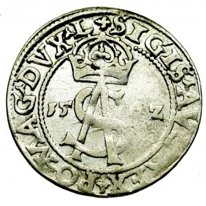 Sigismund II Augustus, 3 groschen 1562, Vilnius - L/LI