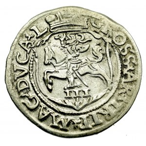 Sigismund II Augustus, 3 groschen 1564, Vilnius - L/L