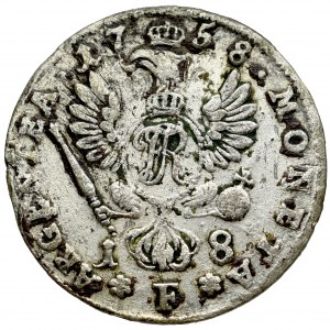 Germany, Prussia, Friedrich II, 18 groschen 1758 A, Berlin