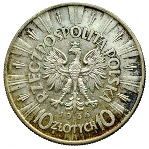 II Rzeczpospolita, 10 złotych 1935 Piłsudski