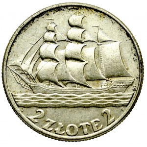 II Republic of Poland, 2 zloty 1936 Ship