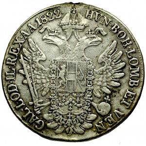 Węgry, Franciszek I, Talar 1822 B, Kremnica