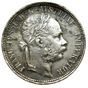 Austro-Węgry, Franciszek Józef, 1 floren 1886