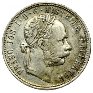 Austro-Węgry, Franciszek Józef, 1 floren 1884