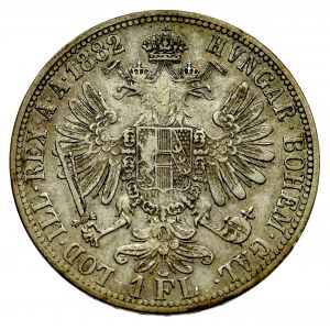 Austro-Węgry, Franciszek Józef, 1 floren 1882