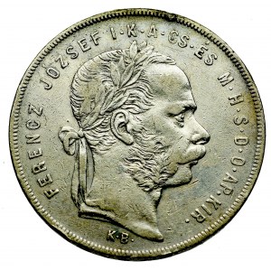 Węgry, Franciszek Józef, 1 forint 1874, Kremnica