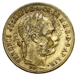 Hungary, Franz Joseph, 1 forint 1882, Kremnitz