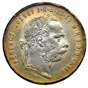 Hungary, Franz Joseph, 1 forint 1879, Kremnitz