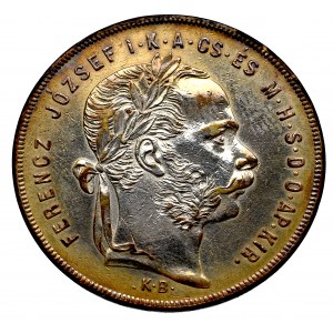 Hungary, Franz Joseph, 1 forint 1875, Kremnitz