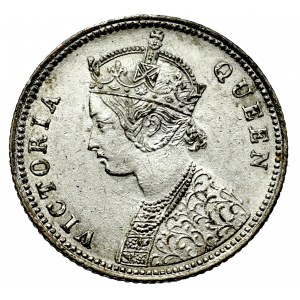 British India, 1/4 rupee 1893